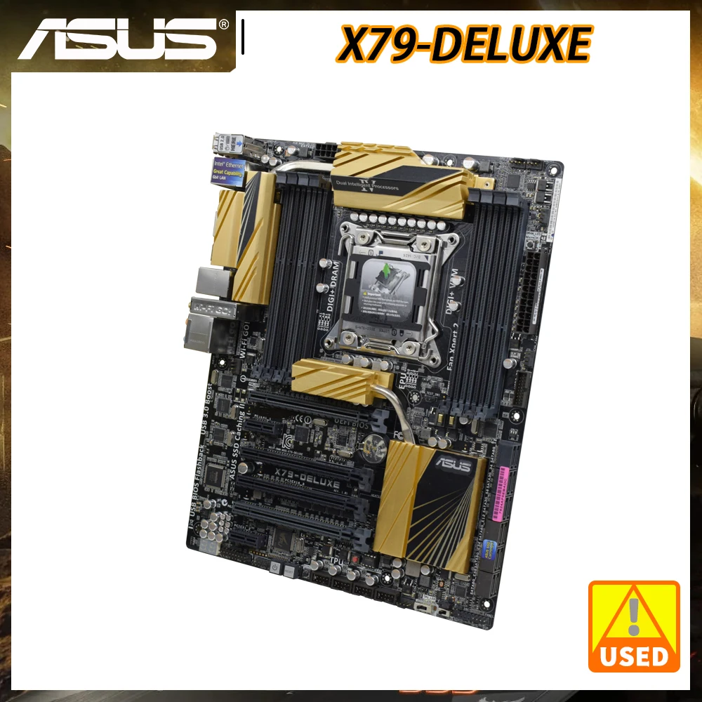 ASUS X79-DELUXE マザーボード LGA2011 ジャンク扱い ASUS Intel ASUS X79-DELUXE マザーボード LGA2011 ジャンク扱い ASUS Intel