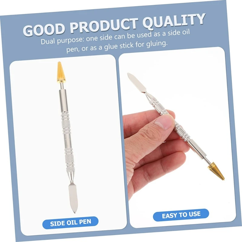 Oil-Pen Dual-Purpose Oil-Pen Viscose Water-Oil Edge Is Suitable For Leather Edge Dyeing Tools Seal Crafts DIY.