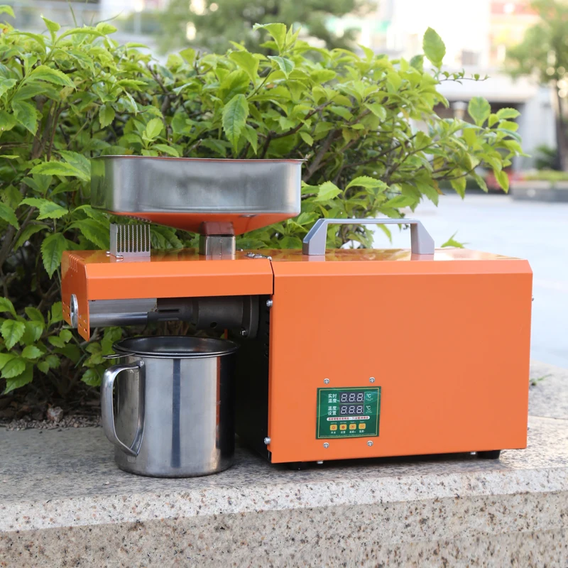 STYMAI 110V/220V Seed Oil Extraction Machine Vegetable Sunflower Olive Oil Cold Press Household Small Oil Press 3