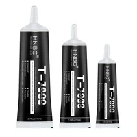 New 1PC 15/50/110ML T7000 Black Contact Cellphone Tablet Repair Adhesive T-7000 Electronic Components Glue With Applicator Tip 2