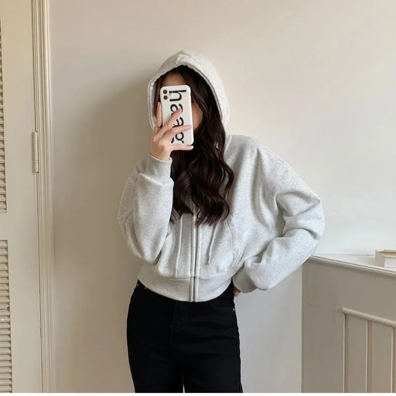 White gray Early autumn wear/casual niche