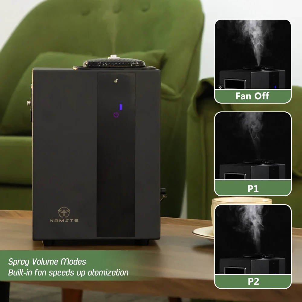 NAMSTE 4000m³ HVAC System Aroma Diffuser Smart APP Control Waterless Essential Oil Diffusers Home Air Freshener Perfume diffuser 4