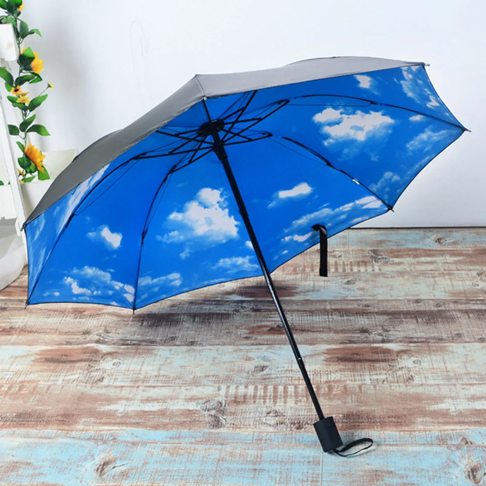 Travel Umbrellas Sunscreen Automatic Folding Uv-protection Halloween