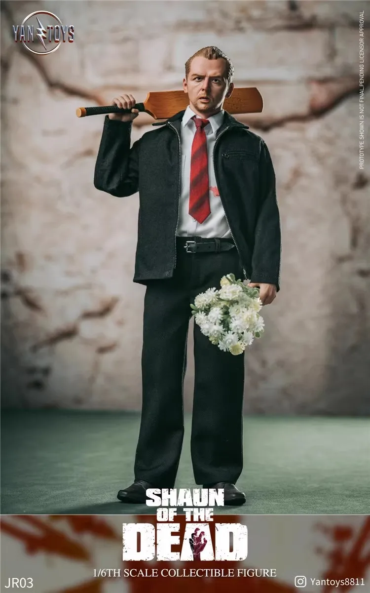 

YANTOYS JR03 1/6 солдатик из фильма ужасов Шон полный комплект 12 дюймов экшн фигурка кукла модель игрушка