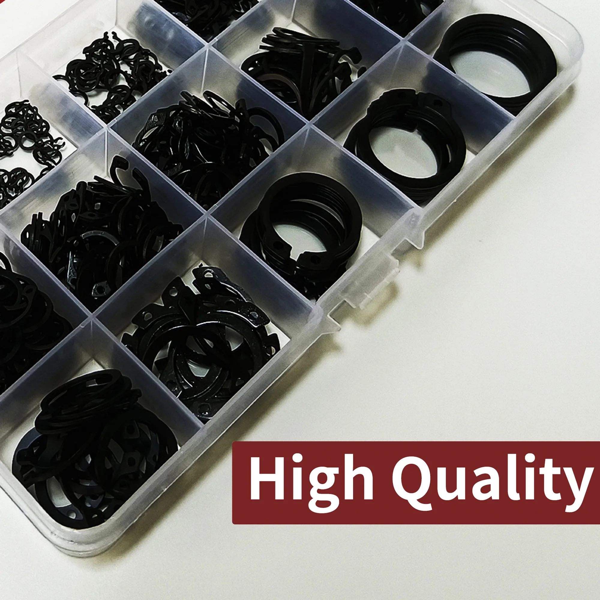 Kit 225 Anelli Elastici In Acciaio Inox - 15 Misure Da 2.5 A 23 Mm, Con Scatola Portatile - Foto 8