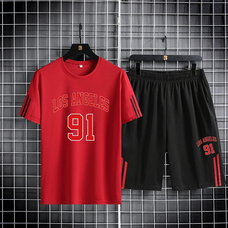 طقم كرة سلة صيفي للرجال والنساء رقيق وجيد التهوية...