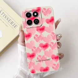 Custodia per telefono in silicone morbido dipinta a cartone animato alla moda