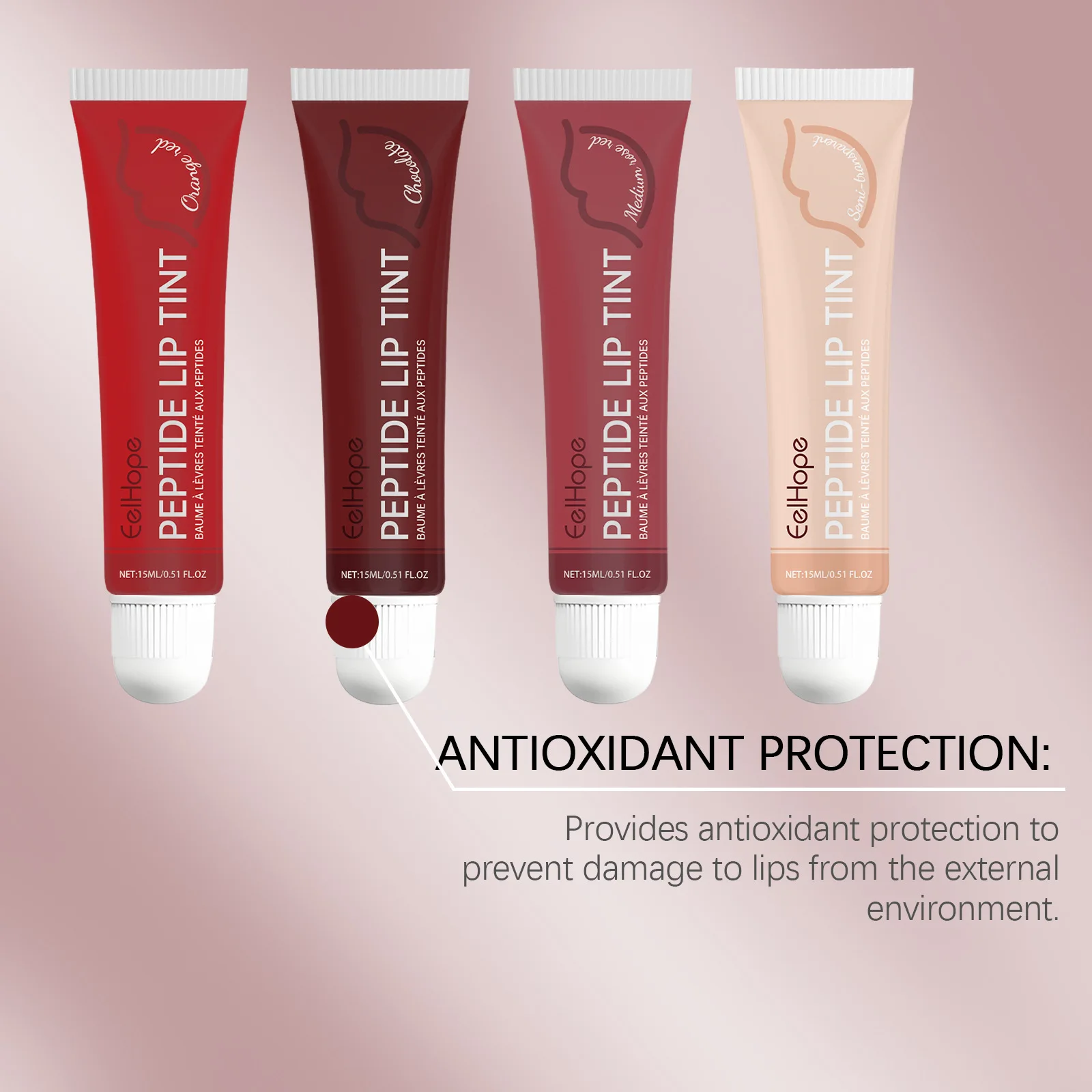 Peptide Lip Tint Hydrating Glossy Transparent Long Lasting Moisturizing Reduce Lips Fine Makeup Lipstick Nourish Essence Lipcare 6