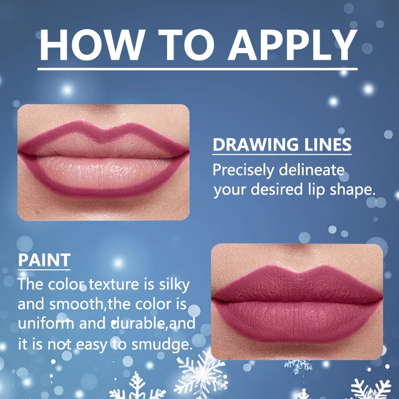 12 Colors Lipliner Pencil Sets Long Lasting Waterproof Matte Lipstick Pens Lip Liner Cosmetics Professional Makeup Tool ﻿ 3