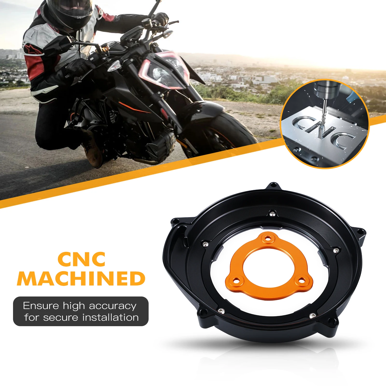 Für KTM 1290 Super Duke R GT EVO 2014-2024 1290 Super Adventure R S T 2017-2024 Motorkupplungsdeckel 1050 1090 1190 Adv 2017-2024 – Detail 2