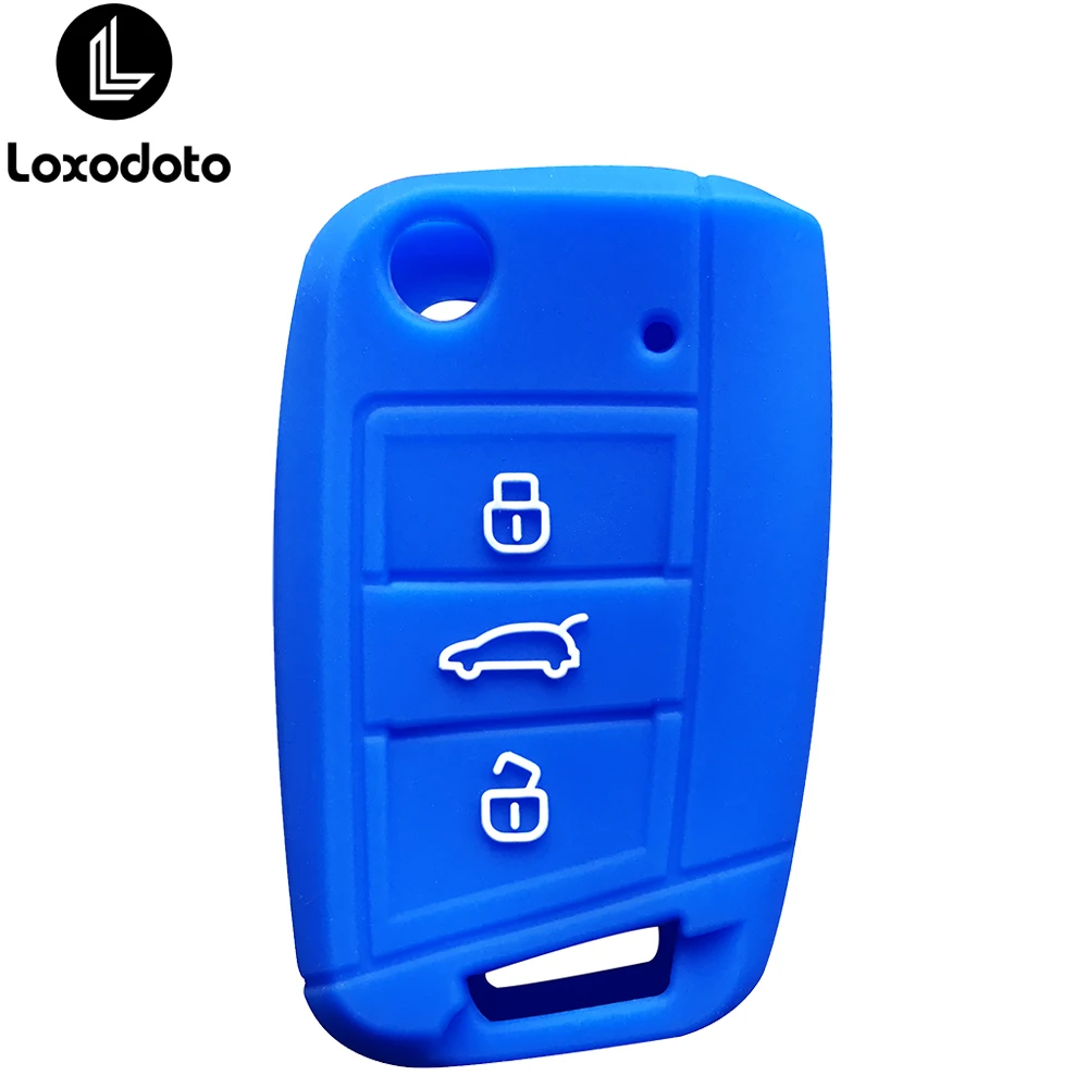 Silicone Protective Key Chain Case Cover