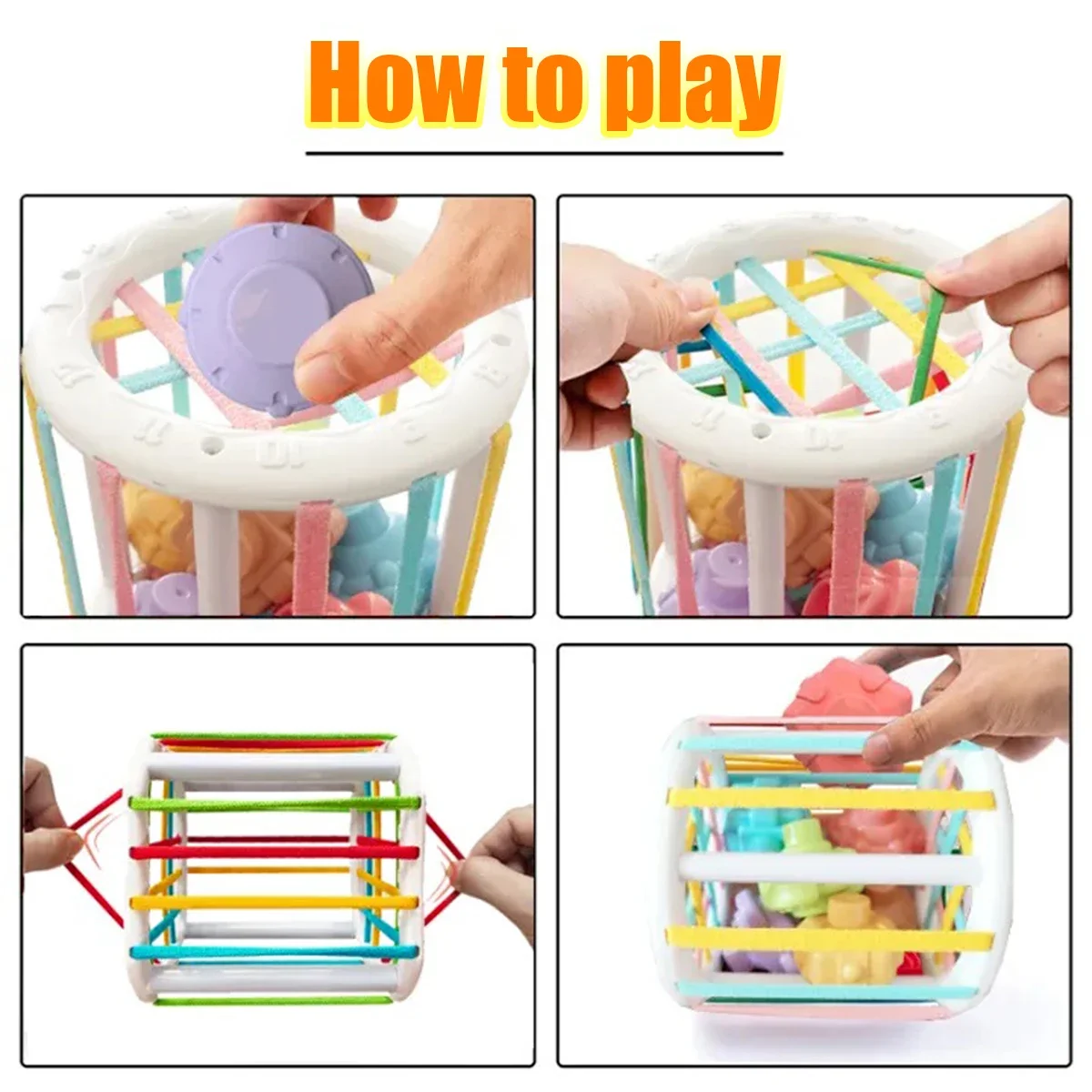 Baby Sensory Stack Blocks 4