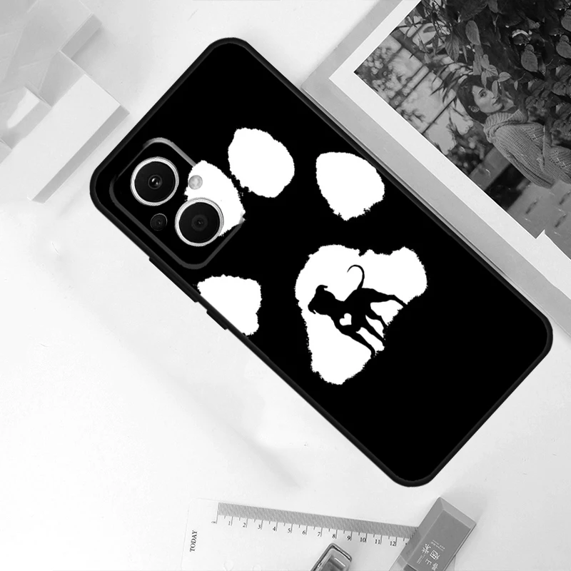 Pet Paw Print Design Phone Case - Stylish Protective Cover