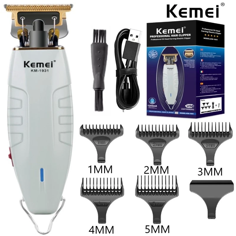 Kemei Km-1931 Powerful Electric Hair Trimmer Beard Grooming For Men  Rechargeable Clipper Hair Cutting Machine Blade Can Be Zero - Hair Trimmers  - AliExpress