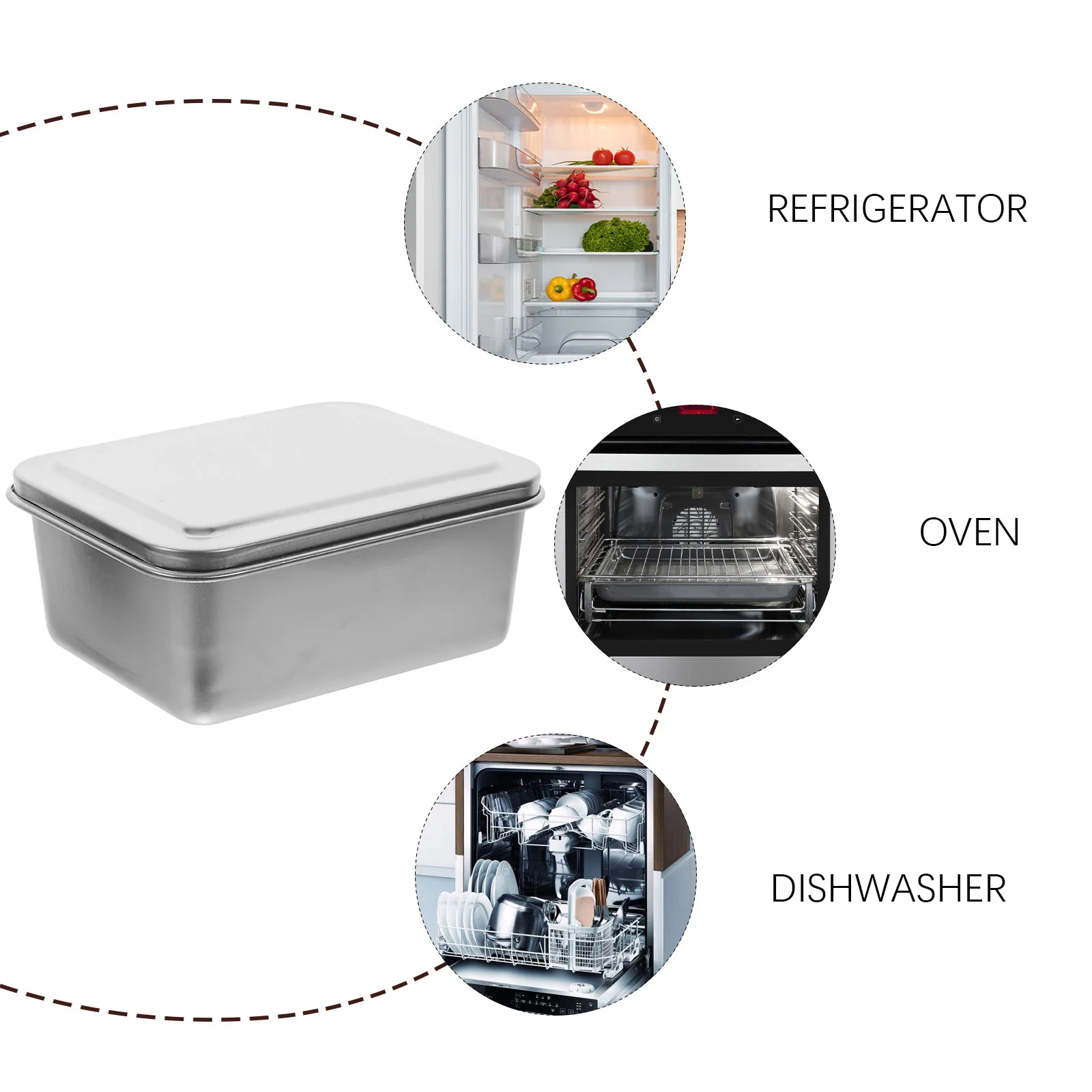 Рисунок 2 - Антипригарная посуда для торта из нержавеющей стали