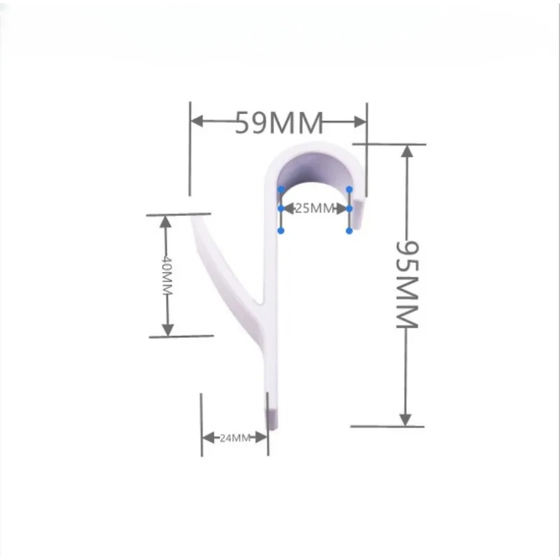 Kitchen Bathroom Hanger Clips Storage Racks White Clear Hanger Heated Towel Radiator Rail Clothes Scarf Hooks Holder