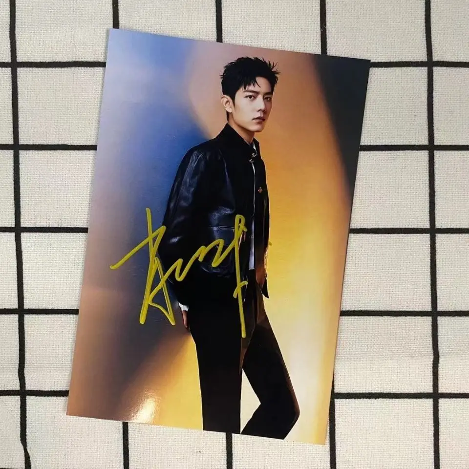 샤오잔 사인 사진, 친구 및 급우용 정통 비 인쇄 선물