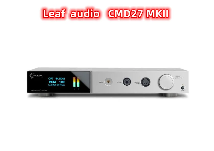 

Leaf audio dual CS43198 balanced remote control integrated machine DAC decoder DSD512 Bluetooth level meter IIS