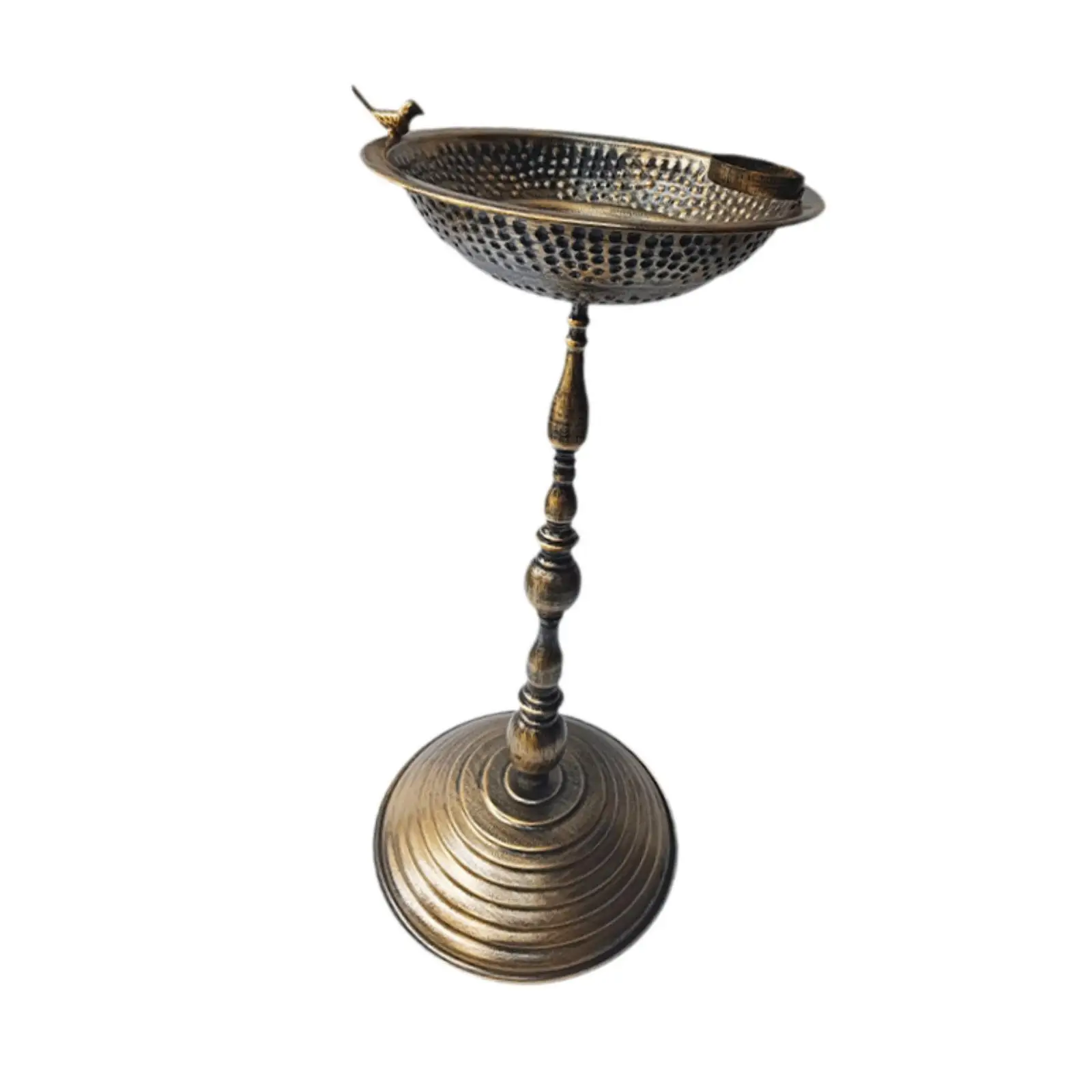 Garden Bird Bath Yard Decor Round Base Design Birdfeeder for Lawn Yards Outdoors Garden Bird Bath Yard Decor Round Base Design Birdfeeder for Lawn Yards Outdoors