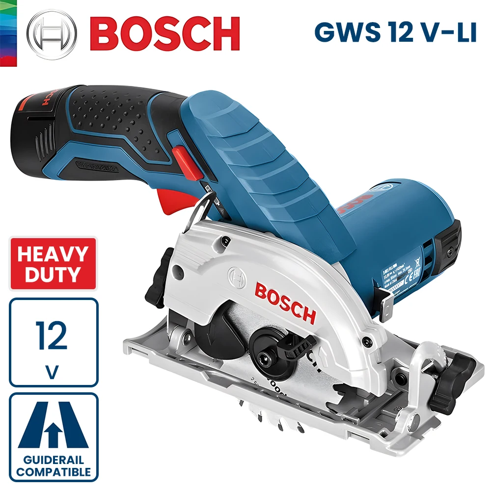 Bosch Cordless Electric Circular Saw 85Mm Multifunctional Cutting Tool Cordless Electric Chainsaw Woodworking Cutting Power Tool