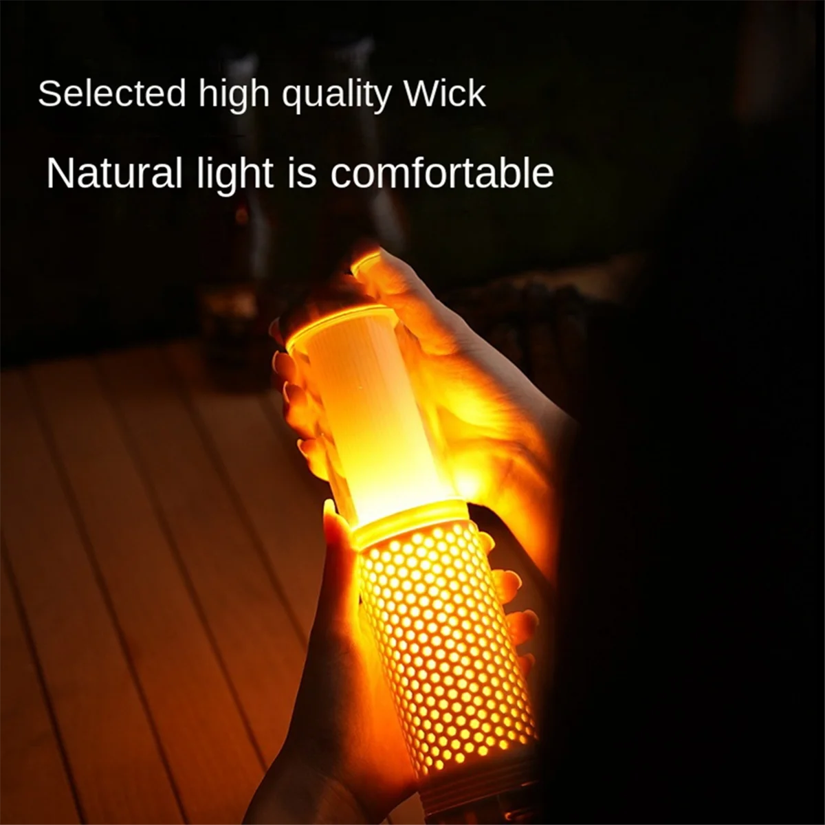 BAAU Telescopic Camping Light Rechargeable LED Telescopic Lantern LED Lantern Tent Light for Camping Fishing Hiking