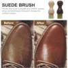 2 Pcs Shoe Brush Cleaner Suede Leather Pig Hair Purse Sole Cleaning Tools Boot Brushes Shoe Traveling Polishing Eraser Household 3