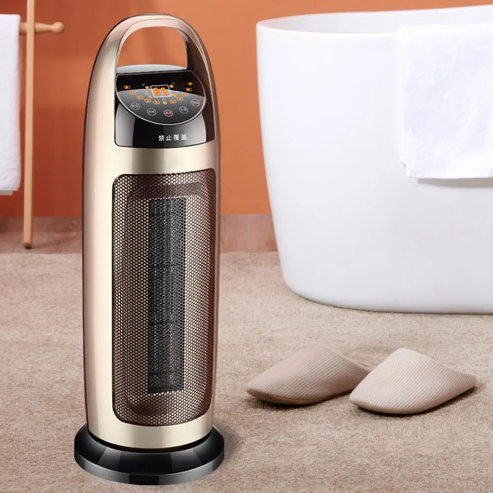 Household Electric Heater Office Bathroom Heating Calentadores Remote  Control Home Electric - AliExpress