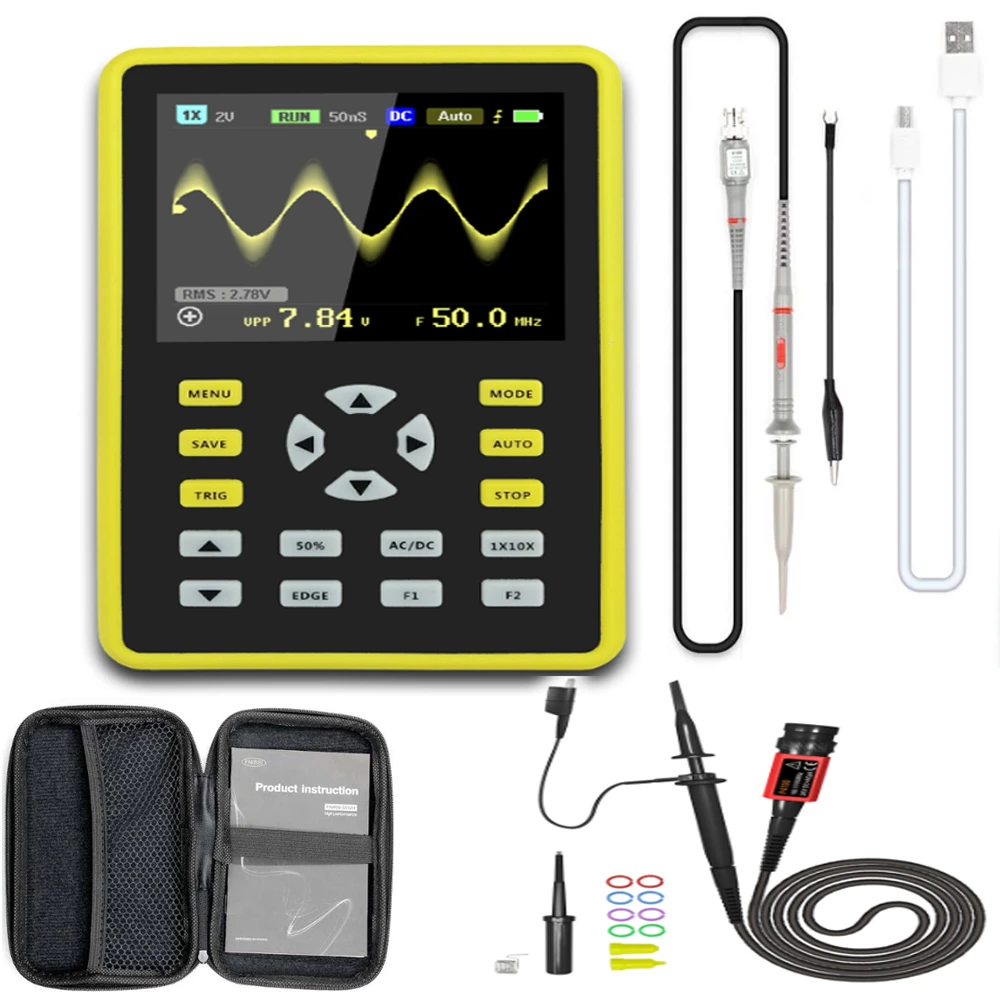 5012h Handheld Digital Oscilloscope Digit Storage Oscilloscope
