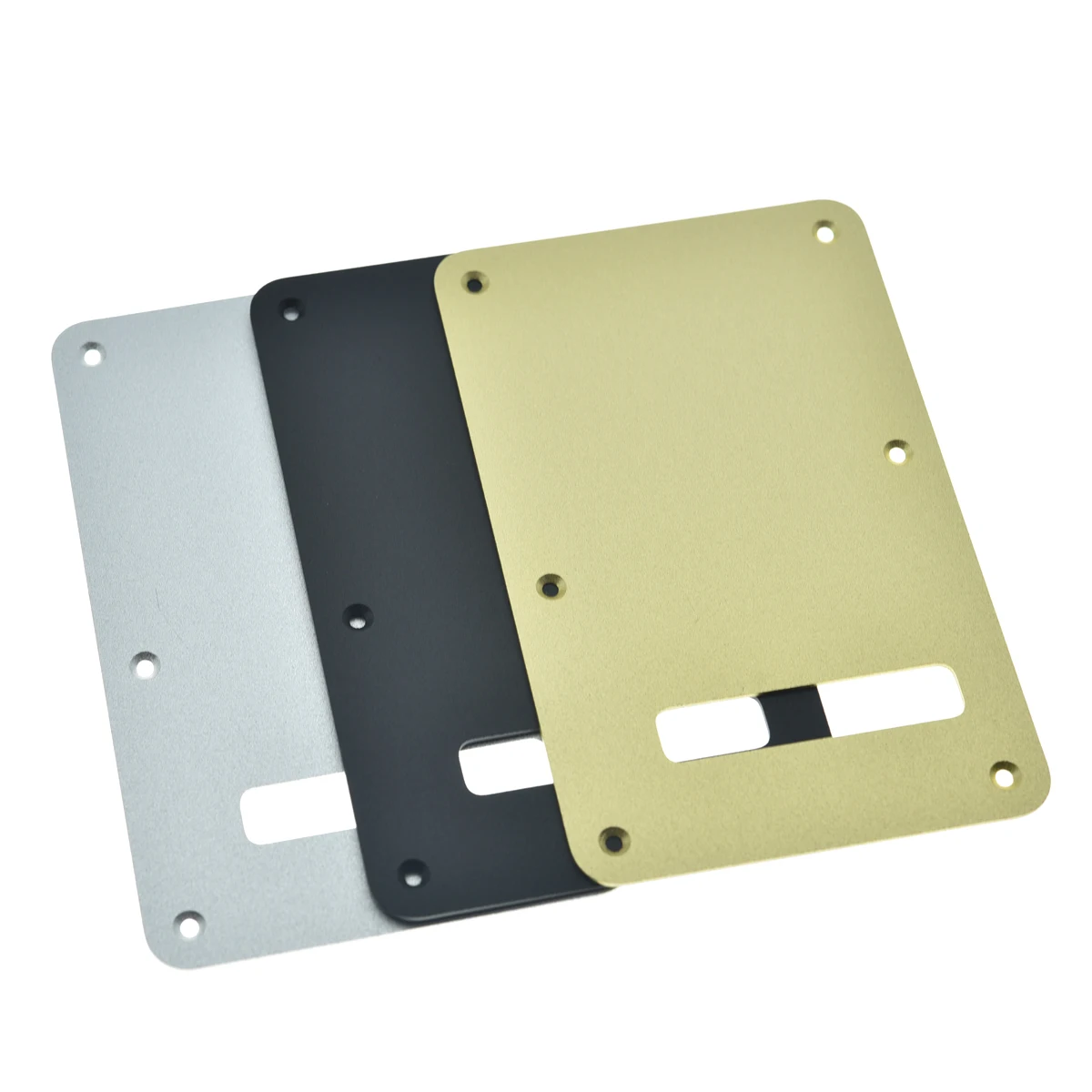 Dopro Matte Aluminium Strat Tremolo Back Plate Metal Anodizzato Trem Back Cavity Cover Per Usa/Messico Fender Strat/Stratocaster