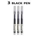 3 black pen