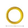 Dog Ring Toys Indestructible Chewing Flying Floating Training Tools Fetch for Small Medium Large Dogs Throwing Catching Flying 3