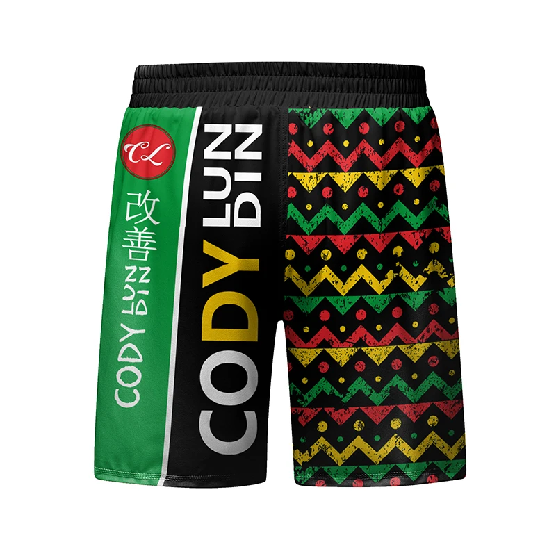 Kid's MMA BJJ Kickboxing T-shirt Children Jiu Jitsu Muay Thai Trousers Boy Boxing Fighting Shorts Leggings Training Sport Pant