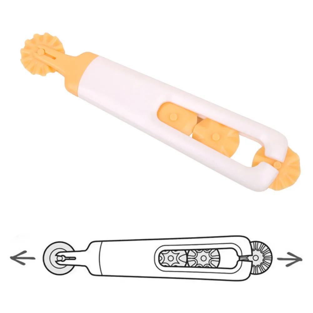 Plastic Baking Tool Pull Net Wheel Pizza Pastry Lattice Roller Cutter Kitchen Ravioli Maker Cutters Square Round Pizza Cutting baking tool pasta maker