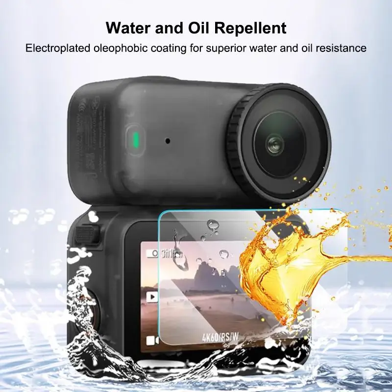For DJI Osmo Nano PULUZ Tempered Glass Screen Film with Lens Hydrogel Film