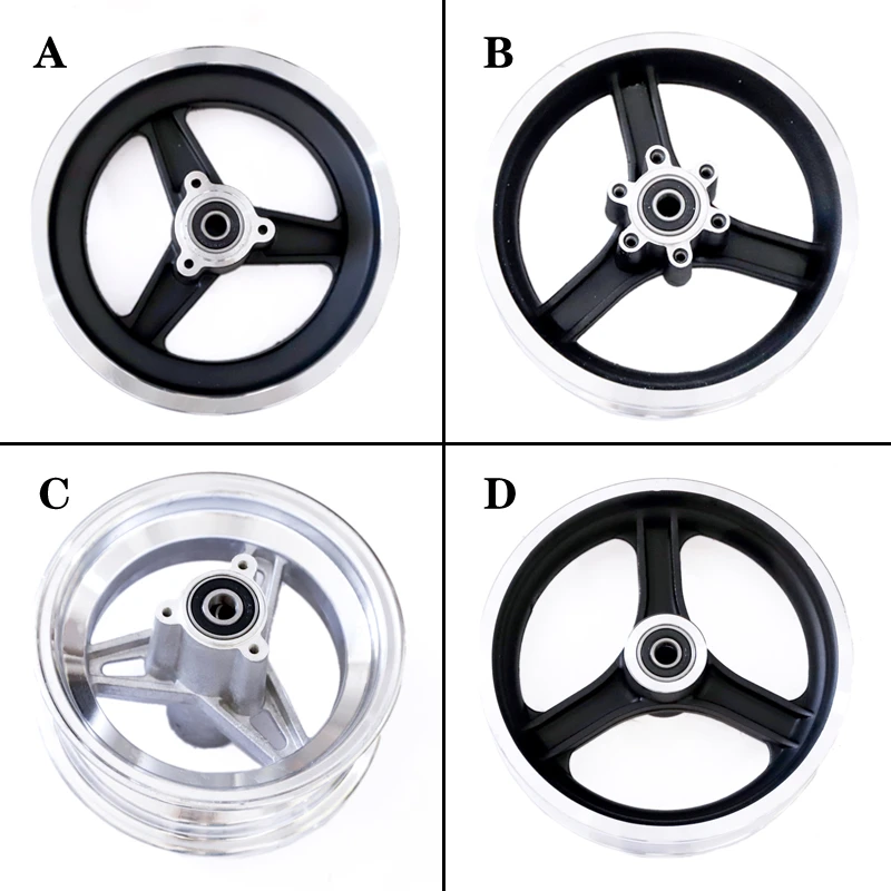 10 Inch Electric Scooter Wheel Hub Aluminum Alloy Wheel Rims 10x4.00-6 ...