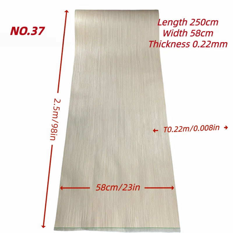 DIY High-EndTech Wood Veneer :for Wooden Refurbished Furniture Door Coffee Table Speaker Wall Panels Interior Home Decor