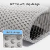 Large Waterproof Cat Litter Mat Double Layer Non-Slip Washable Pet Litter Box Mat Durable Sand Trapper Easy Clean 5