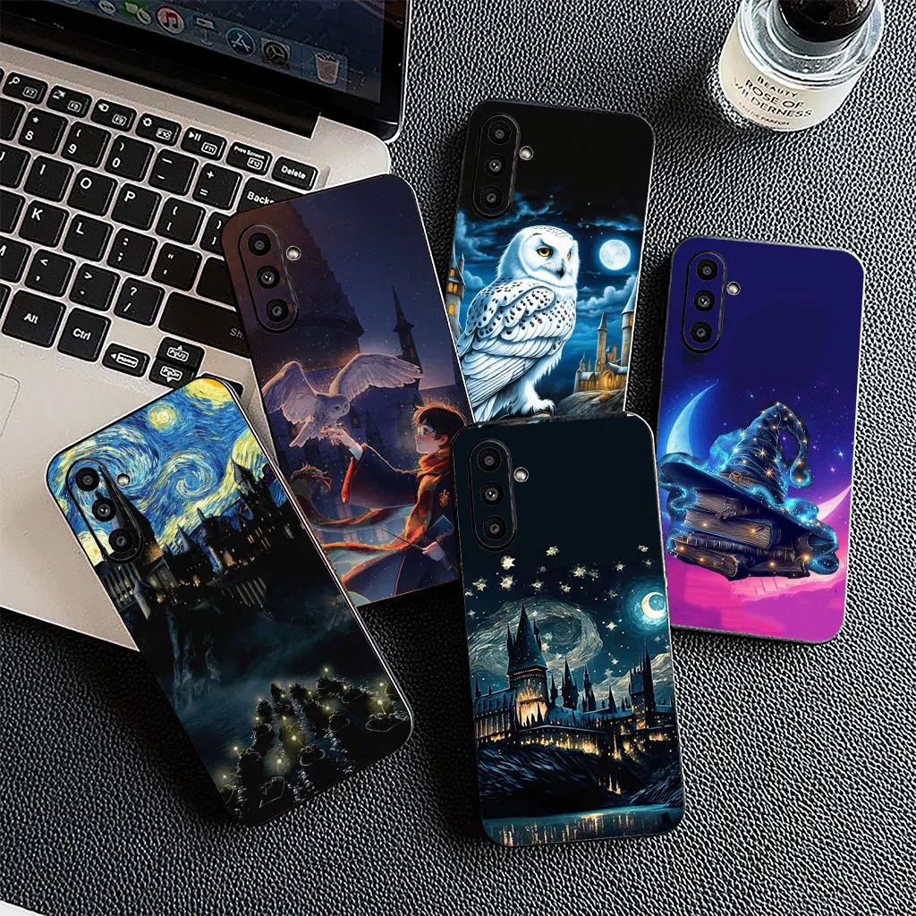 Harries Owl Wand Art Soft Phone Cover