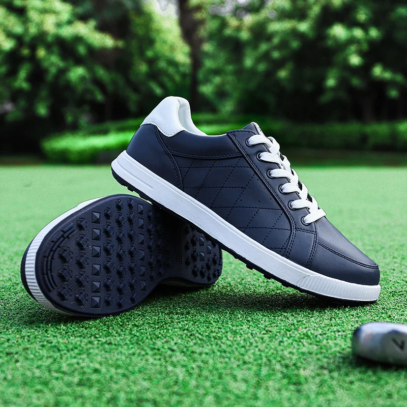 OIKMOI New Golf Shoes Lightweight Men Shoes Golf Breathable Waterproof Anti-slip Shoes Golf Shoes Mens 6