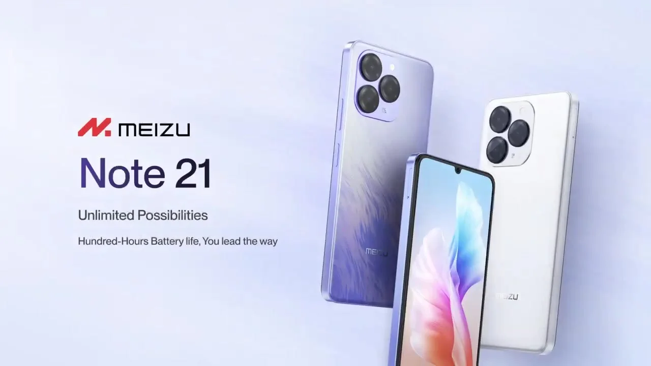 Meizu Note 21 256GB 8GB RAM 紫色