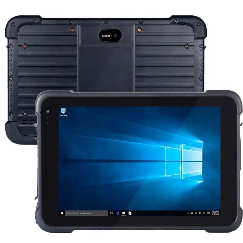 

Sincoole 8 Inch Industrial Rugged Tablet Windows 10 Pro RAM 4GB ROM 64G, 4G LTE GPS GNSS Drop Resistant with Big Battery 7800mAH