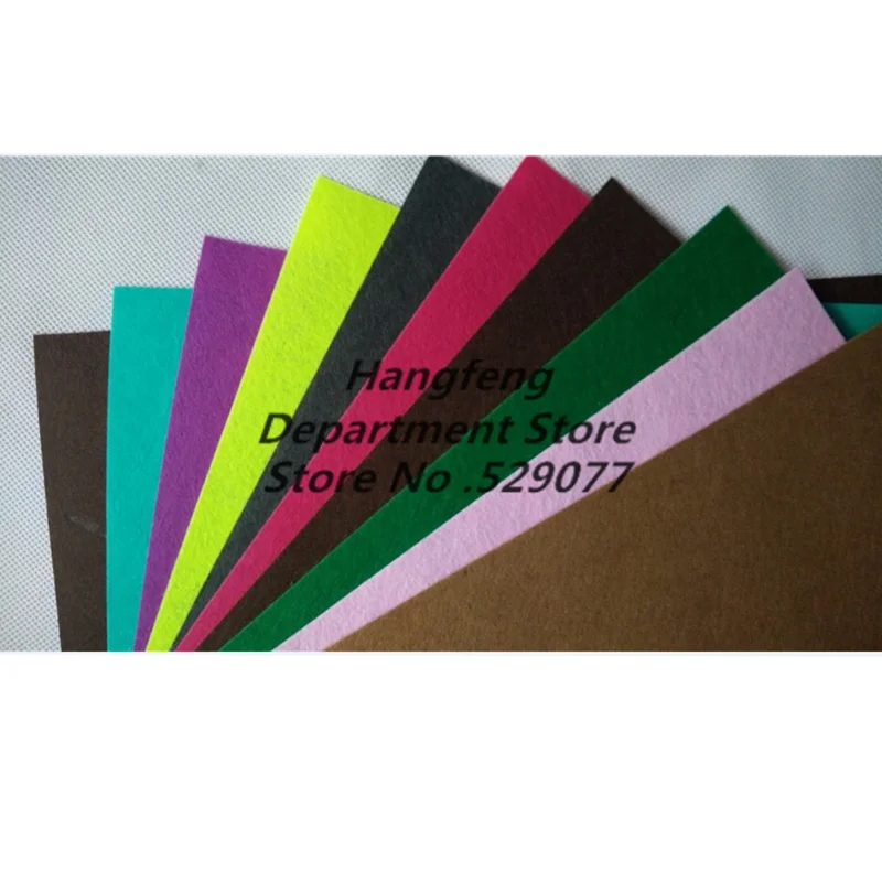 40pcs 30x30/30x20/15x15/15x10cm DIY Polyester Cloth Felts 1mm Home Sewing Wedding Decoration Dolls & Craft