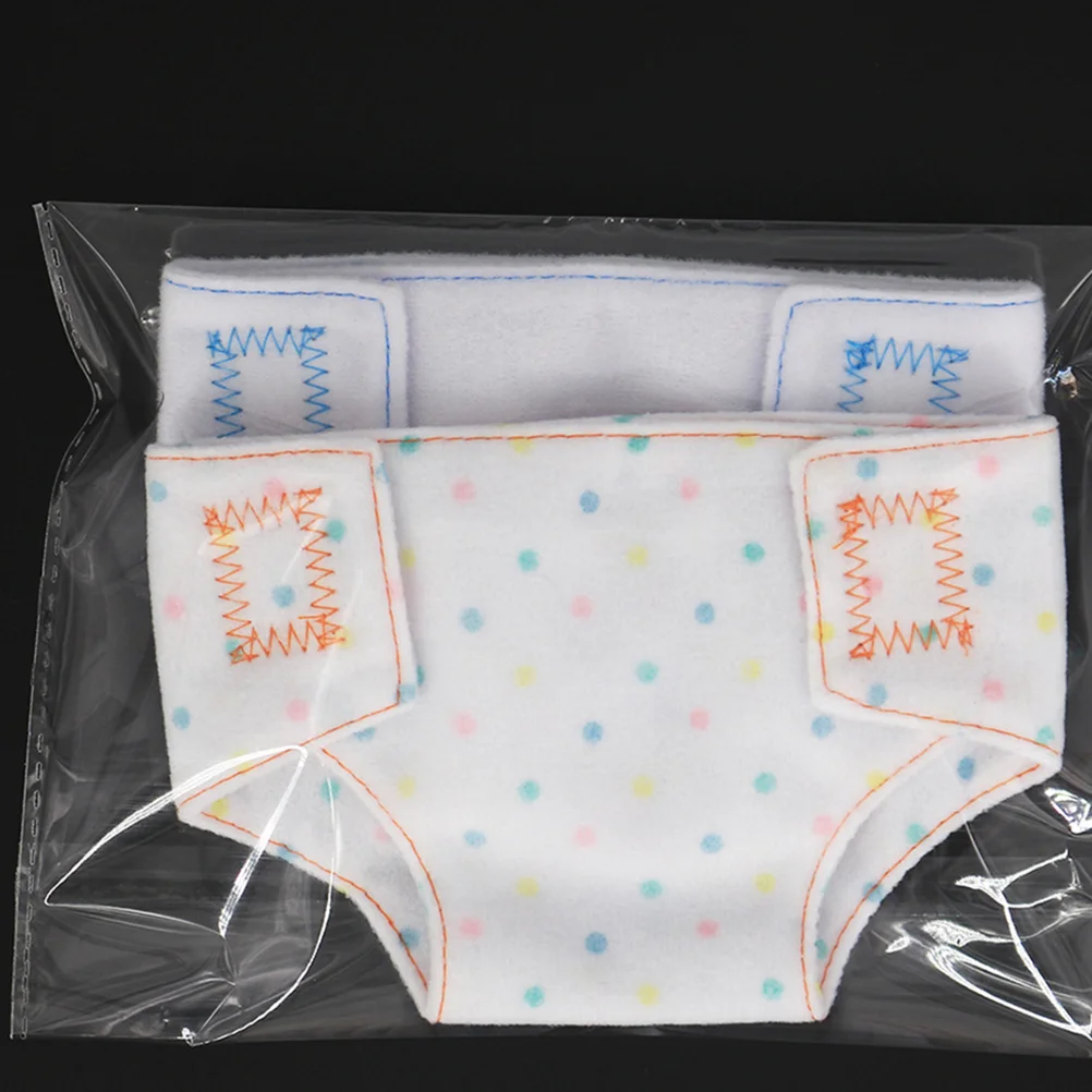

Doll Diapers Underwear Animal For 18Inch &43cm Baby Reborn Diapers Underwear Underpants Baby Doll Accessories
