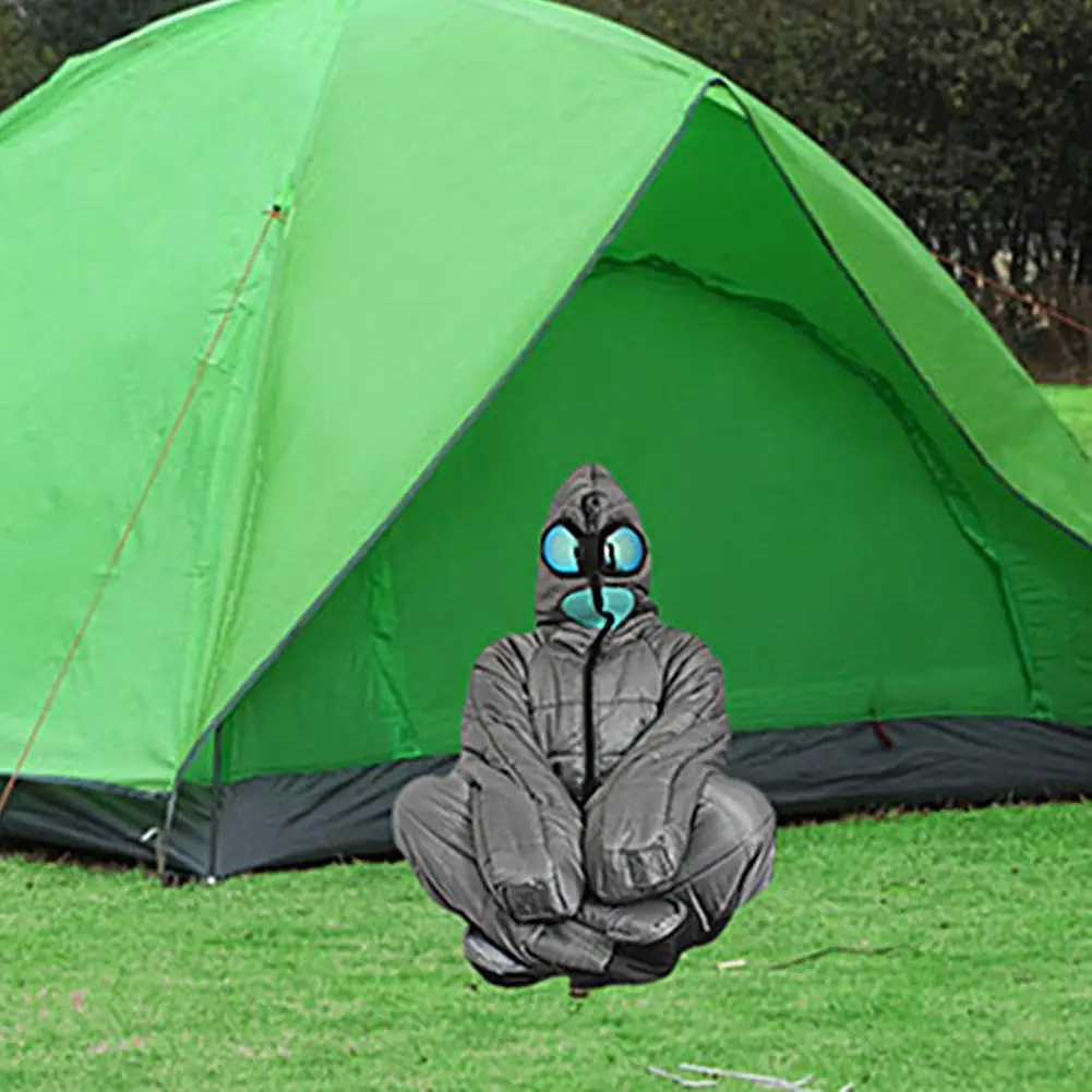 Camping Sleeping Bag Toe Opening Camping Pouch Hollow Cotton Filling Sleeping Outdoor Bag