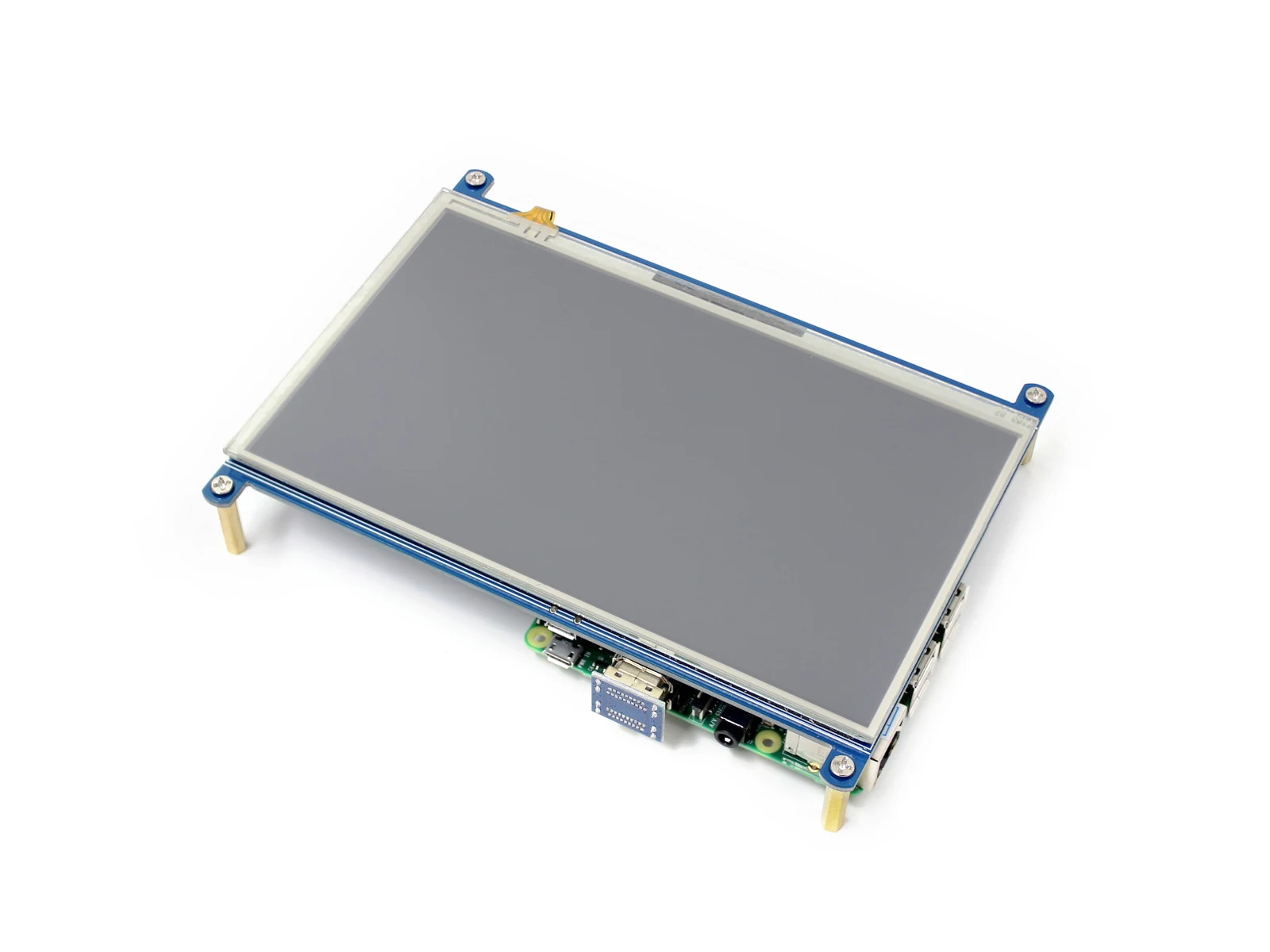 Waveshare-7 ġ HDMI LCD 1024x600   HDMI/SPI ̽ ׼ ġ ũ IPS, ǻ ͷ ۵