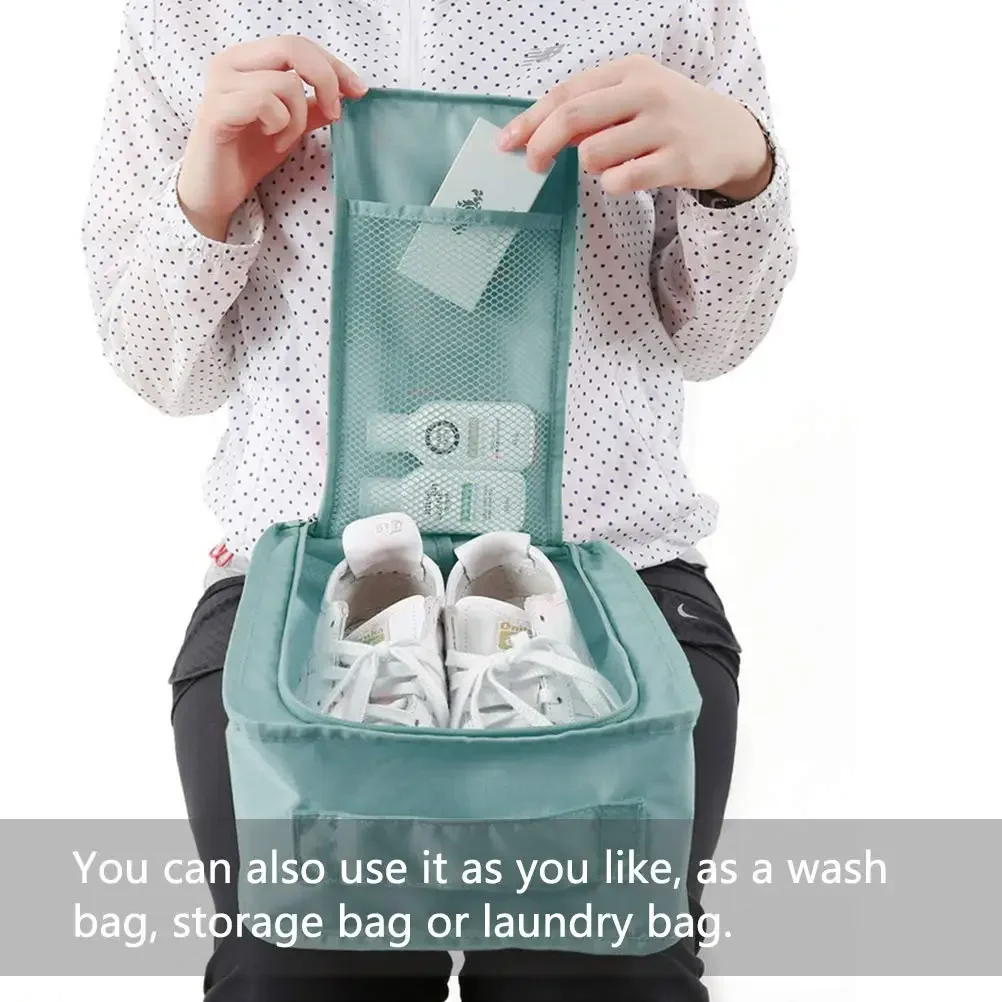 Storage Bag 5/1pcs Portable Folding Small Shoe Bag Travel Storage Bag Shoe Storage Multifunctional Waterproof Beach Travel