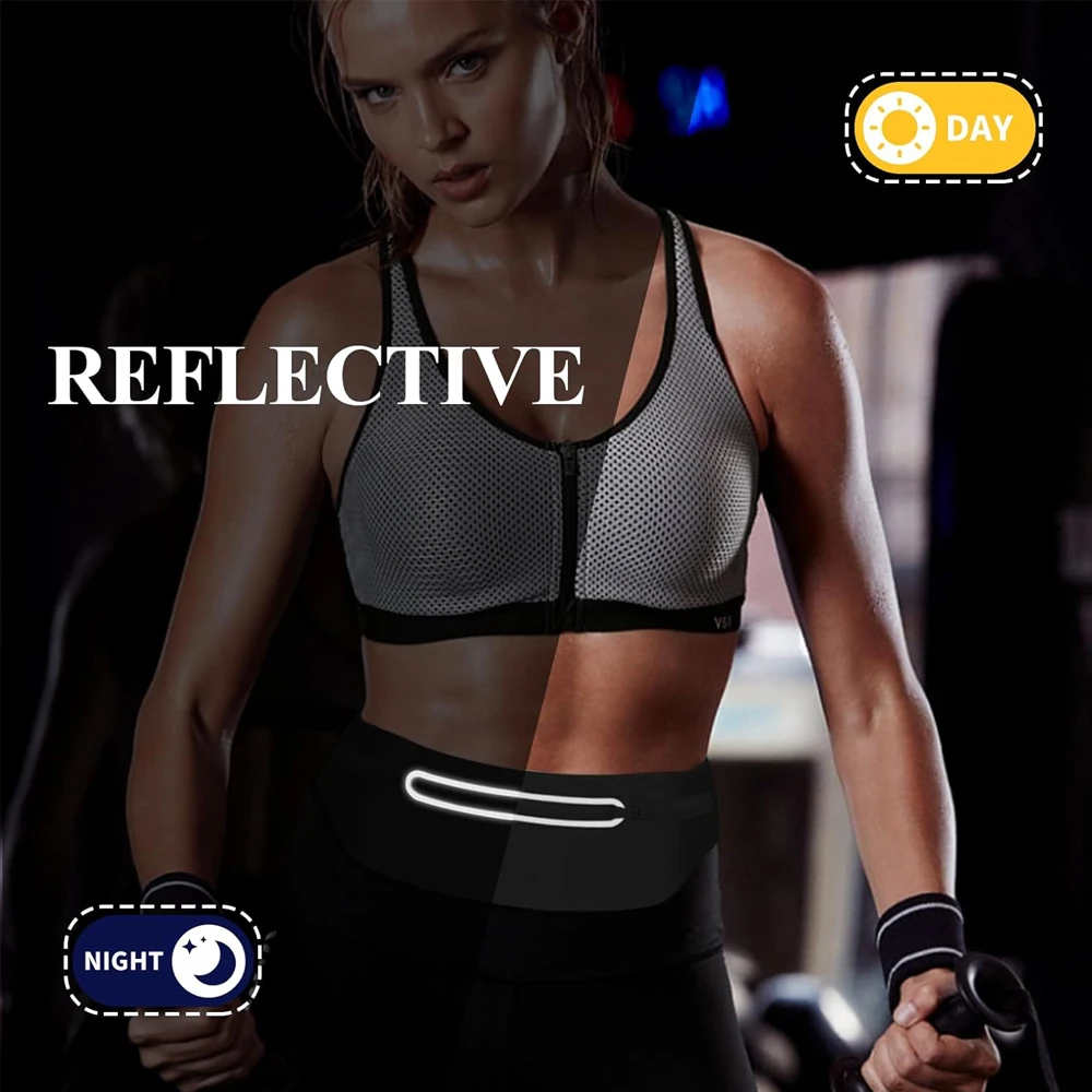 1PCS Slim Running Belt Fanny Pack-Phone Holder Waist Bag for Men Women-Lightweight & Bounce-Free for Workouts,Jogging,Travel