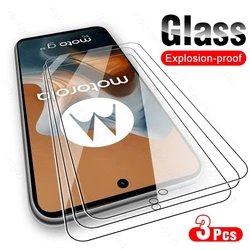 Premium 3-Pack Tempered Glass Screen Protector Set for Moto G54 Power (Transparent-3PCS)