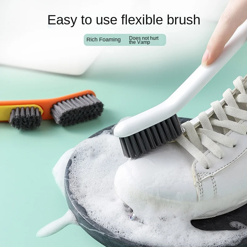 Professional Shoe Brush for Cleaning, Ergonomic Shoe Cleaner Brush, Laundry  Scrub Brush Sneaker Shoes Cleaning Scrubber 