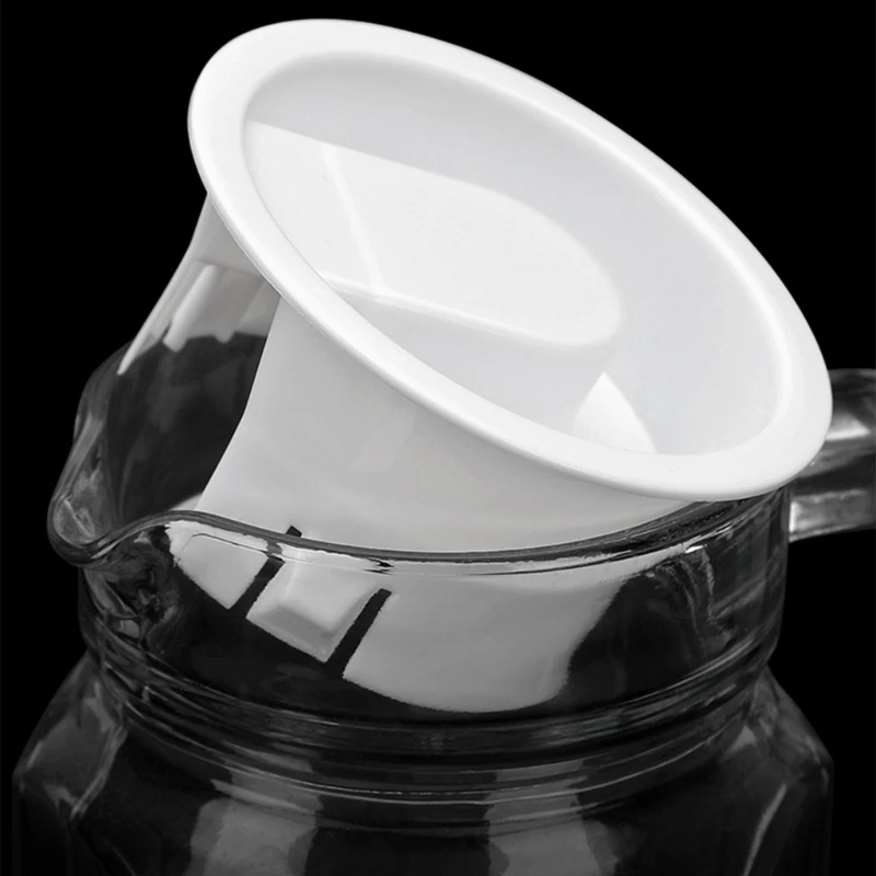Lid Glass Water Carafe Plastics Cover Stoppers Anti-Dusts Non-Splash Bottle Plug glass water carafe stoppers